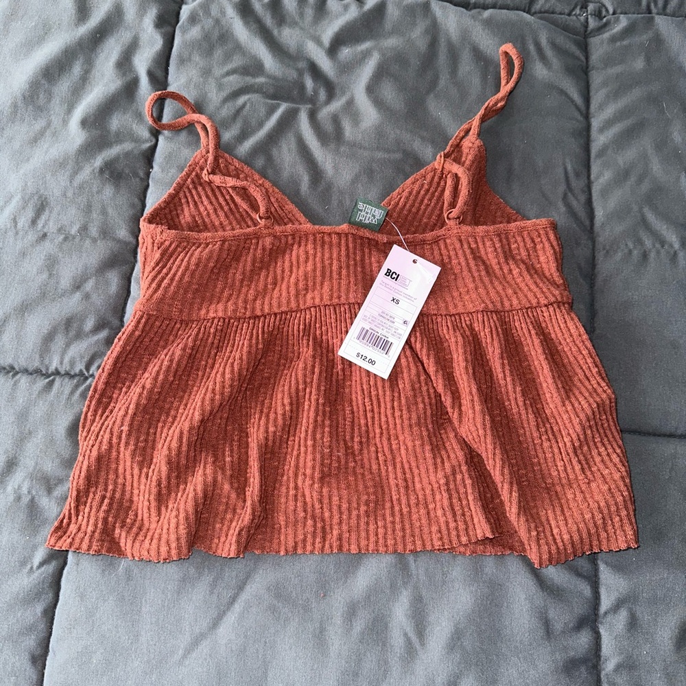 Burnt orange tank top